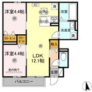 フィオーレⅢの間取り画像