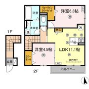 フィオーレⅢの間取り画像