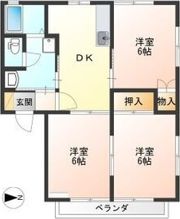 グリーンハイツⅡの間取り画像
