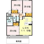 クレストヴィラCの間取り画像