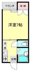 ヴィラKAGAの間取り画像