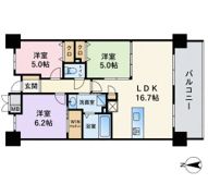 GRAND URBIC HARAの間取り画像