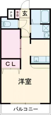 ムーンローズの間取り画像