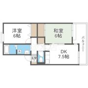 ノイハイツの間取り画像