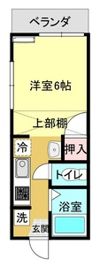 エアーパレスAの間取り画像