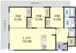 ラフォーレ・ウエストの間取り画像