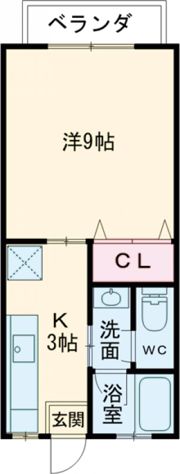 ビューヒルズの間取り画像
