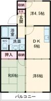 セジュールスリーズの間取り画像