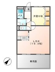 レジデンス Oの間取り画像