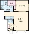 グリーンハイムH＆Hの間取り画像