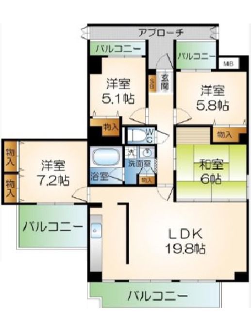 間取図