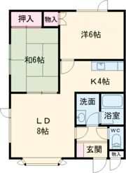 レジデンス昭和の間取り画像