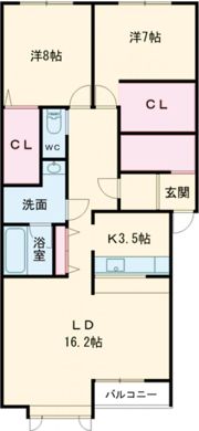 ArriettyⅠの間取り画像
