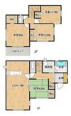 糸満市喜屋武一戸建ての間取り画像