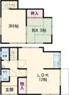 飾磨区山崎戸建の間取り画像