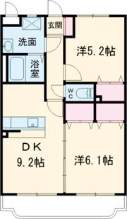 メゾンドール花山手Ⅱの間取り画像