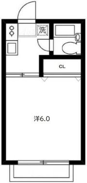 栄光ハイツAの間取り画像
