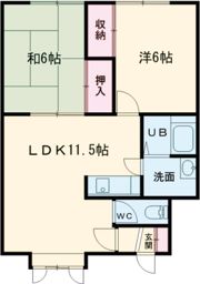グレースハイム2の間取り画像