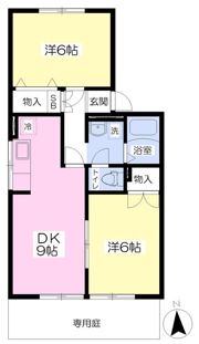 セジュール南斎院の間取り画像