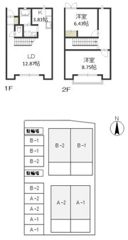 ヴィラK Aの間取り画像