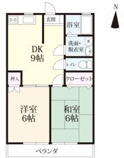 Majesty松本 A棟の間取り画像