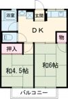 シティハイムイイヅカの間取り画像