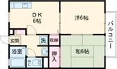 高畑ビューハイツの間取り画像