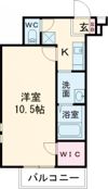 フジパレス吉田本町Ⅲ番館の間取り画像