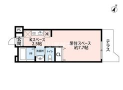 グランソレーユ横浜鶴見の間取り画像