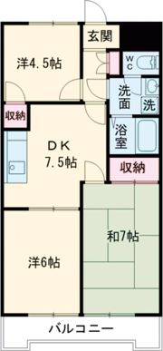 草間ビルの間取り画像