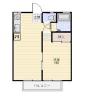 富士ハイツBの間取り画像