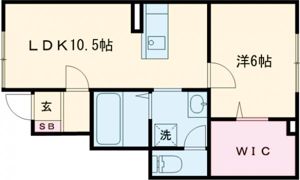 メゾンキャレの間取り画像