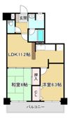 タウゼン・プラッツ長町の間取り画像