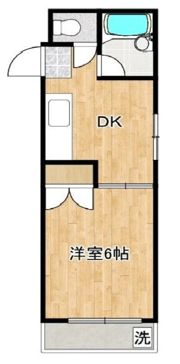 バンドーム大津和の間取り画像