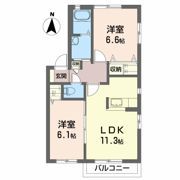 シャーメゾン・ルミナーレ D棟の間取り画像