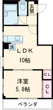 水野ビル（青梅市）の間取り画像