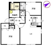 メゾンポラリス I棟の間取り画像