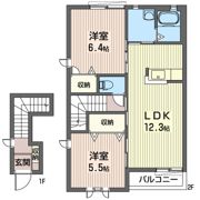 エトワールBの間取り画像