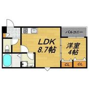 LECOCON四日市Ⅱの間取り画像