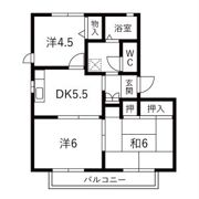 クレールロジュマンの間取り画像