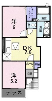 ラミアカーサの間取り画像