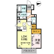 クレセントの間取り画像