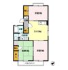 ローズコート Bの間取り画像