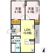 D-ROOM 原町田の間取り画像