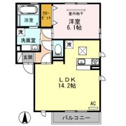 コンフォート見晴の間取り画像