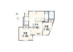 （仮称）サンライズ府中の間取り画像