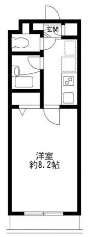 ドゥ・ベルジュールの間取り画像
