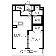 八幡山公園ザ・レジデンスBの間取り画像