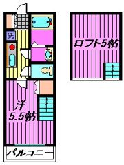 スマートテラスⅠの間取り画像