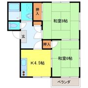 ハイツサカヨリの間取り画像